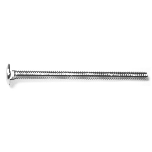 Midwest Fastener Carriage Bolt, Square Neck, 24 (Coarse), 3 in L, 18-8 Stainless Steel, 5 PK 78847 - main